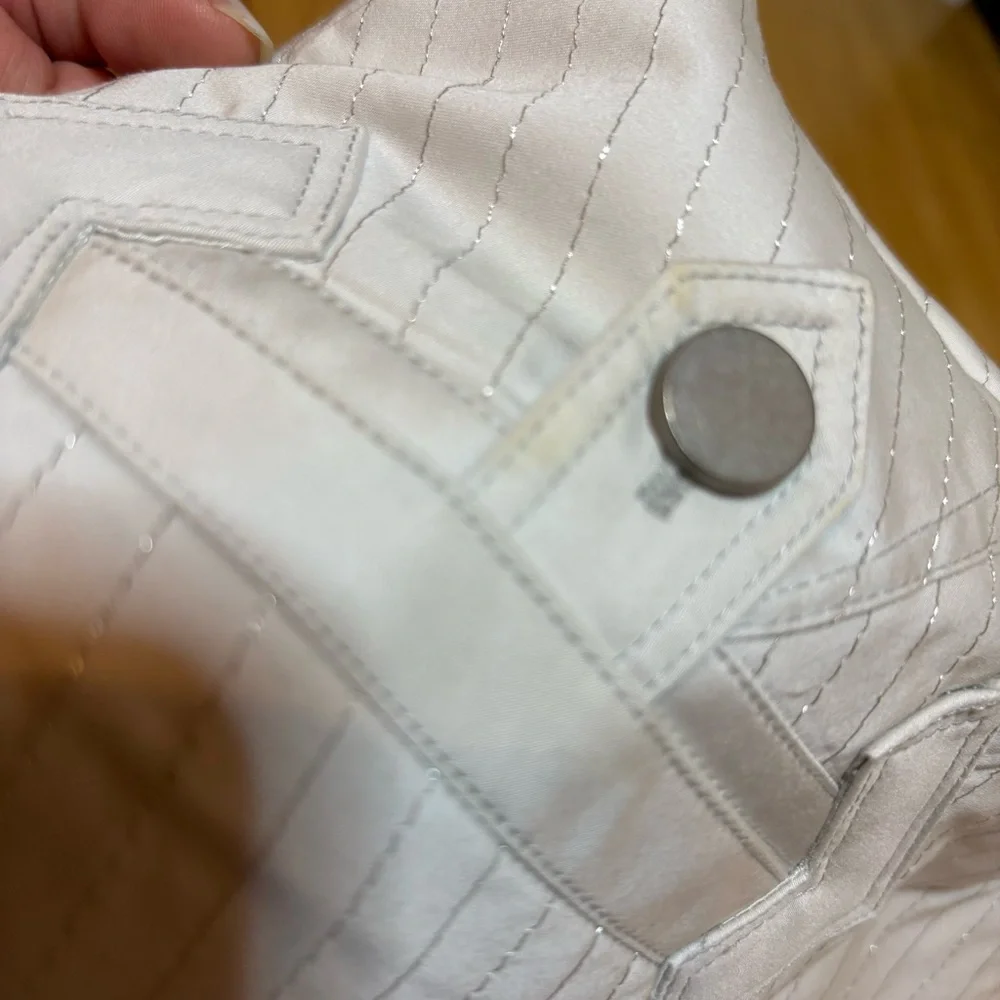 Z Spoke by Zac Posen White Wrap Mini Skirt - Picture 2 of 6